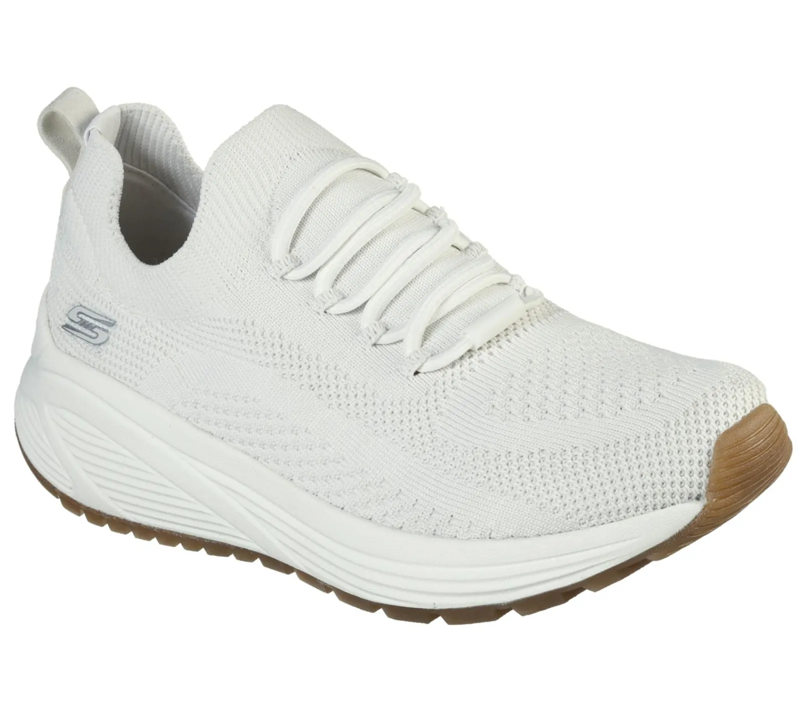 Calçado Sem Atacadores|Sapatilhas Casuais-SKECHERS BOBS Sport Sparrow 2.0 - Allegiance Crew BRANCO SUJO