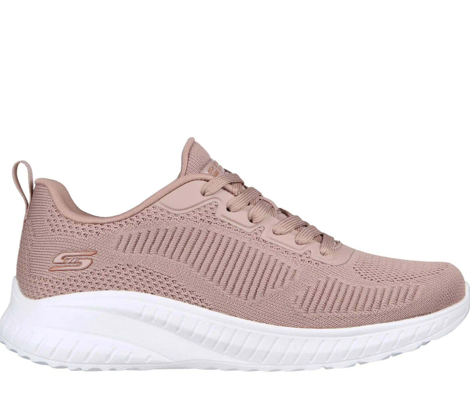 Com Atacadores-SKECHERS BOBS Sport Squad Chaos - Face Off BLUSH