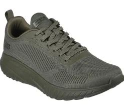 Sapatos Com Atacadores|Sapatilhas-SKECHERS BOBS Sport Squad Chaos - Prism Bold AZEITONA