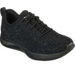 Com Atacadores|Sapatilhas Casuais-SKECHERS BOBS Sport Squad 2 - Galaxy Chaser PRETO