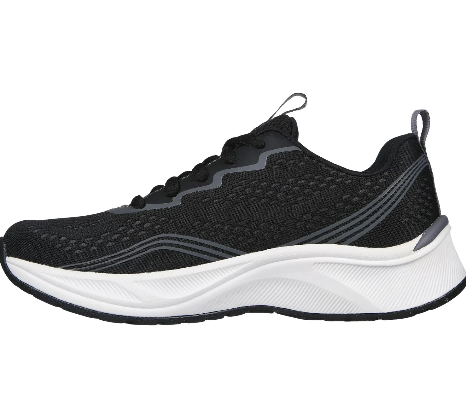 Com Atacadores|Sapatilhas-SKECHERS Elite Sport - Push-Pace PRETO / CARVÃO