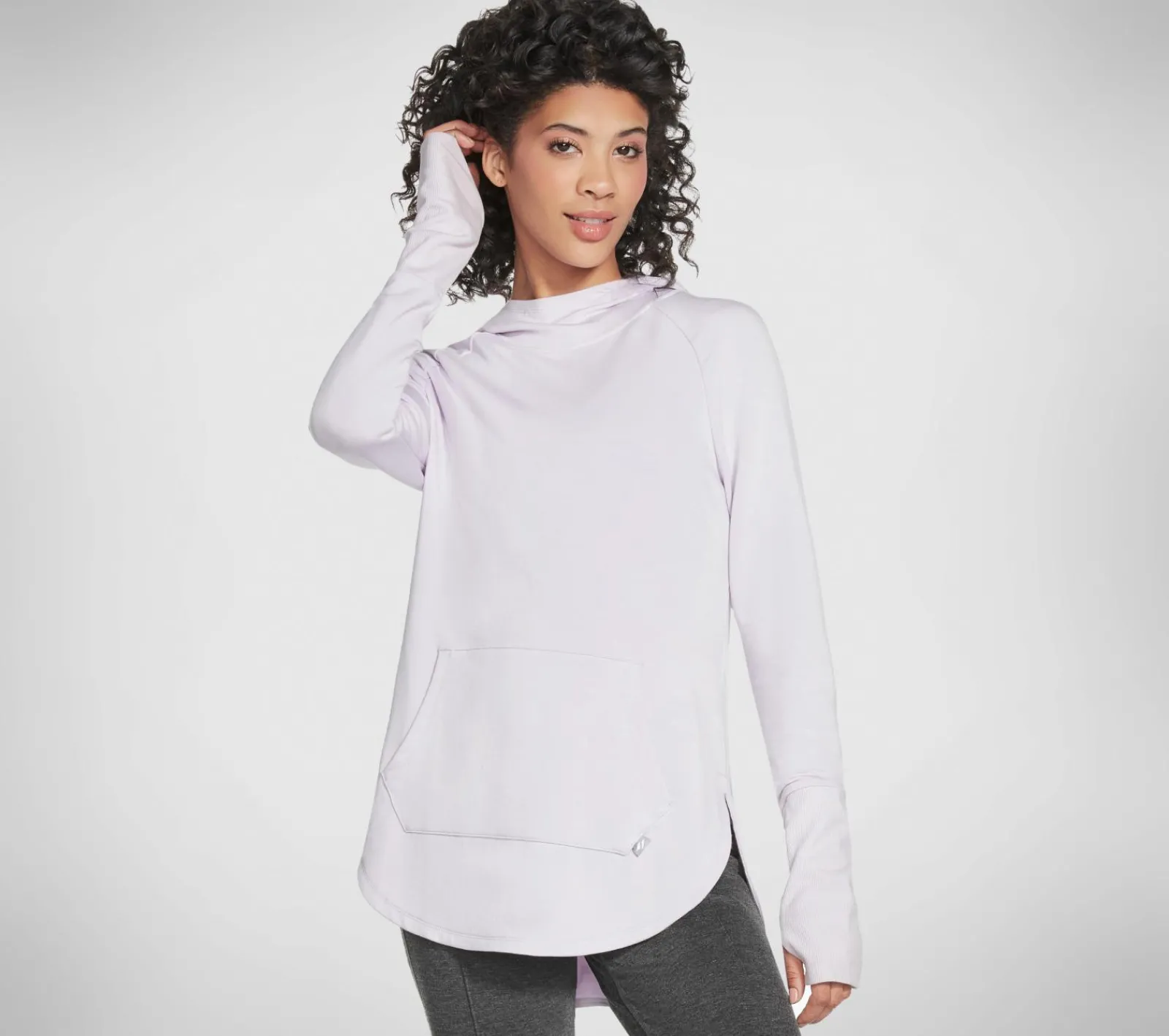 Partes De Cima|Partes De Cima-SKECHERS GO LOUNGE Awakened Hoodie ROXO / LAVANDA
