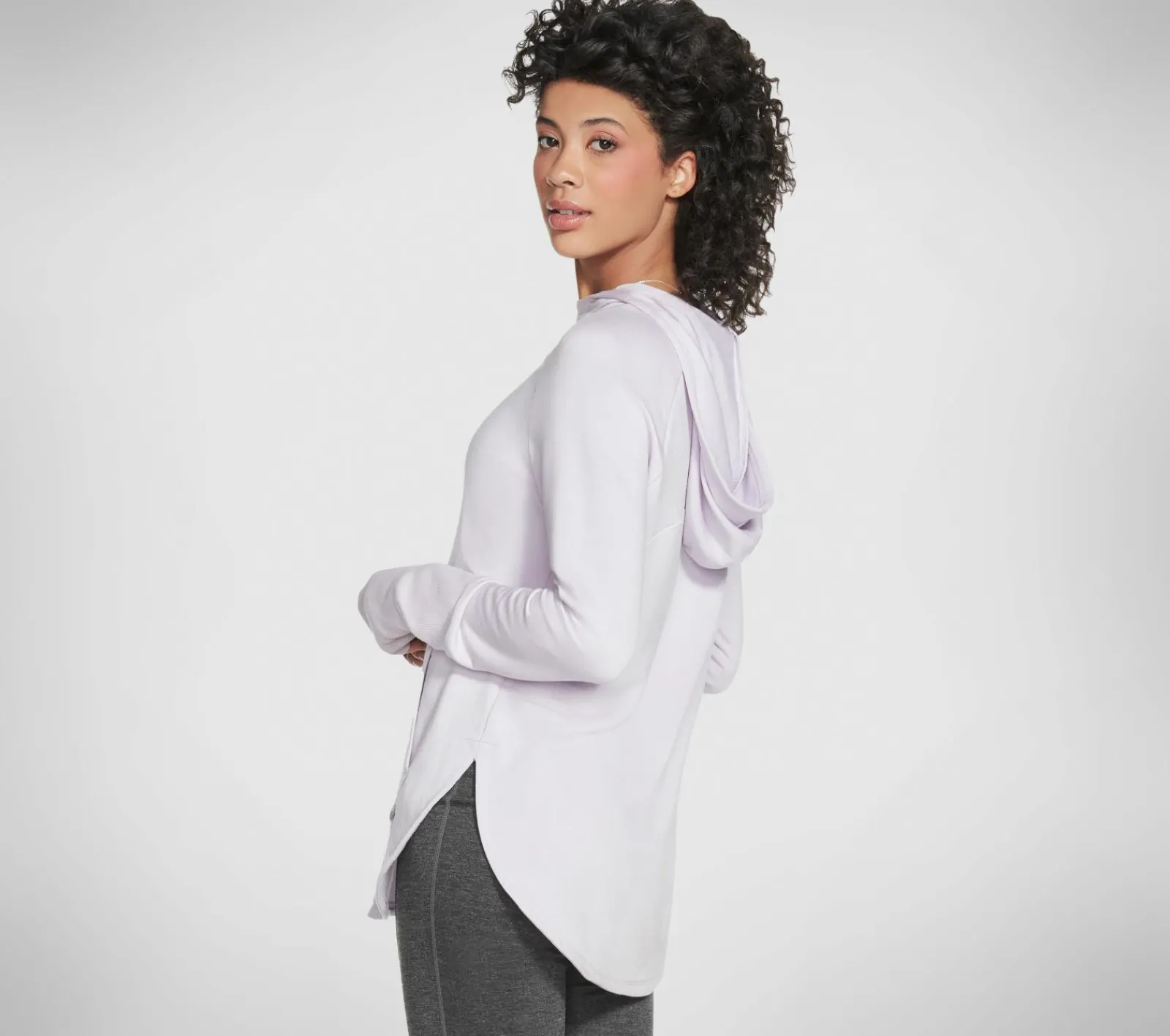 Partes De Cima|Partes De Cima-SKECHERS GO LOUNGE Awakened Hoodie ROXO / LAVANDA