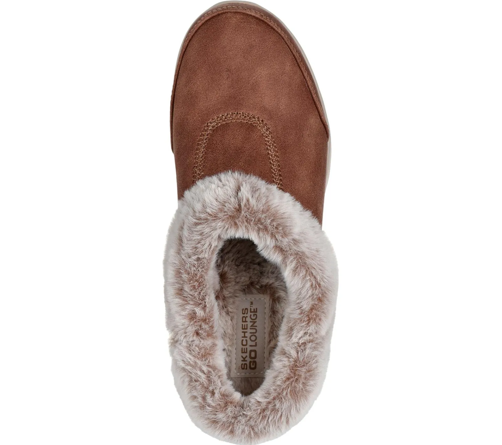 Calçado Sem Atacadores|Slippers-SKECHERS GO Lounge: On-the-GO Joy - Gratify CASTANHO CLARO