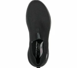 Calçado Sem Atacadores|Sapatilhas Casuais-SKECHERS GO WALK Arch Fit - Iconic PRETO