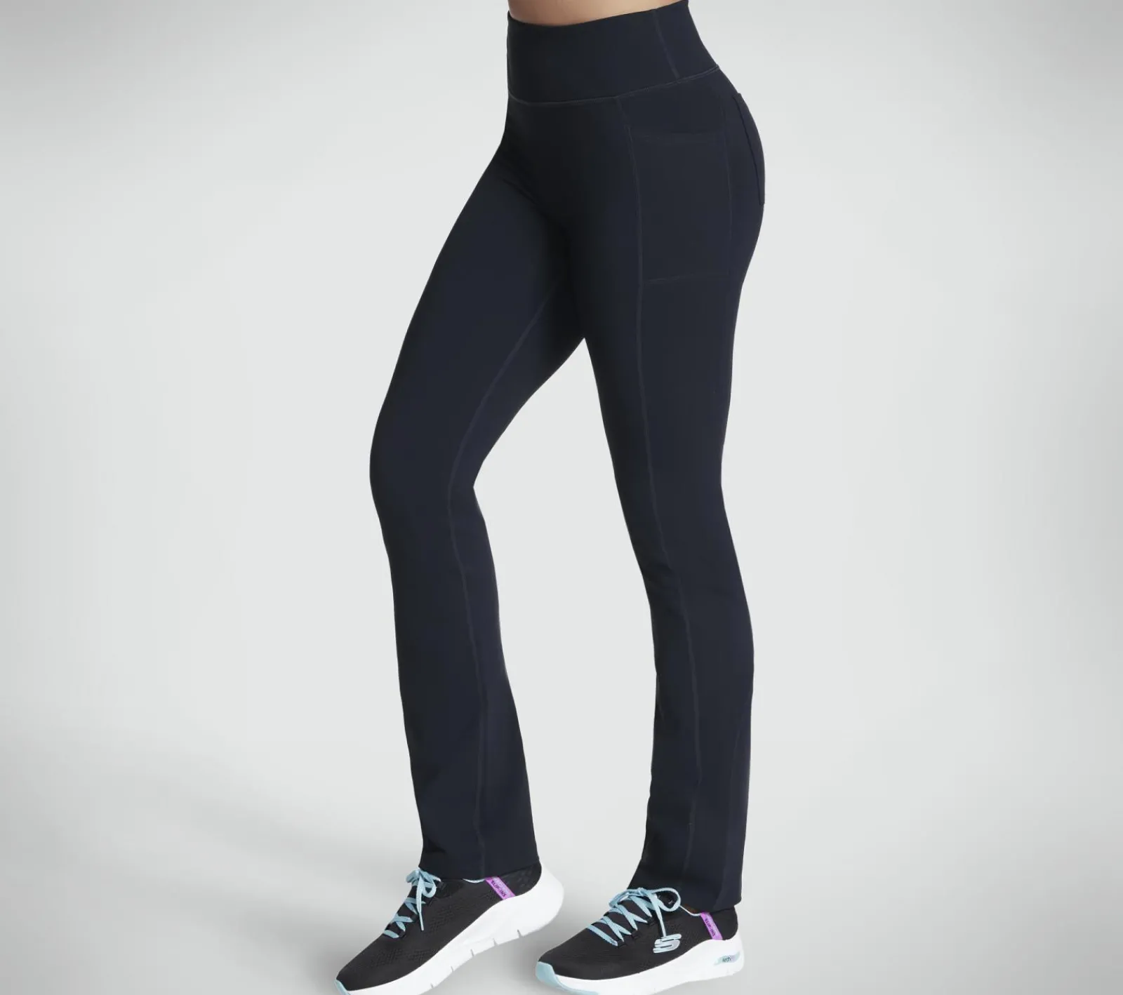 Calças|Partes De Baixo-SKECHERS GO WALK Joy Pant Regular Length PRETO
