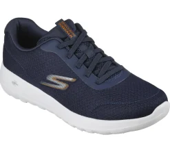 Calçado Sem Atacadores|Sapatilhas-SKECHERS GO WALK Max - Midshore NAVY / LARANJA