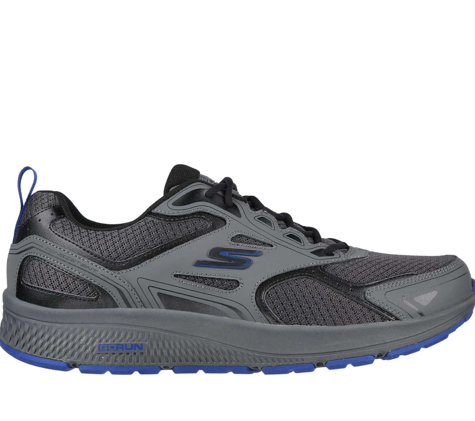 Sapatilhas-SKECHERS GOrun Consistent CARVÃO / AZUL