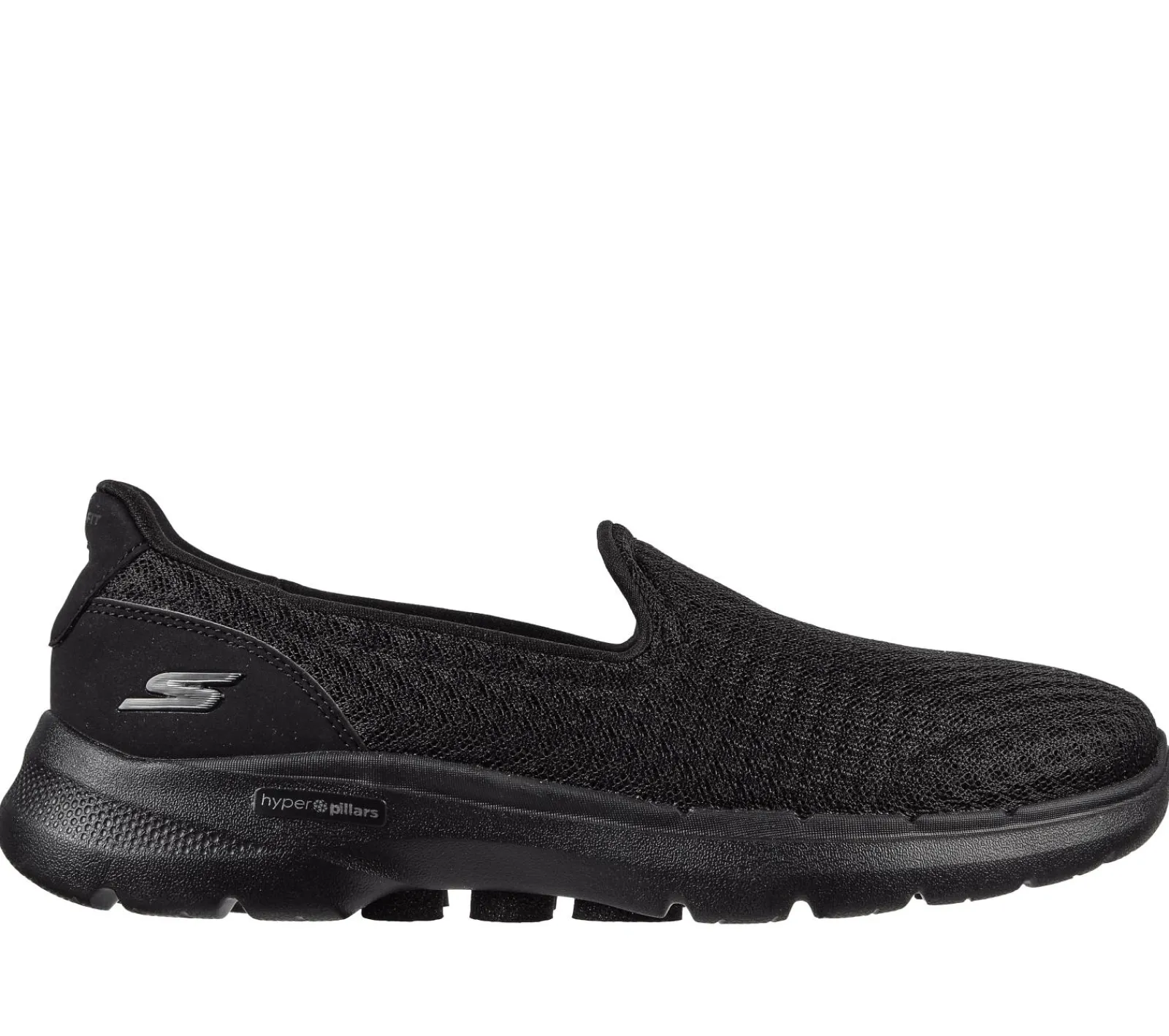 Calçado Sem Atacadores|Sapatilhas-SKECHERS GOwalk 6 - Big Splash PRETO