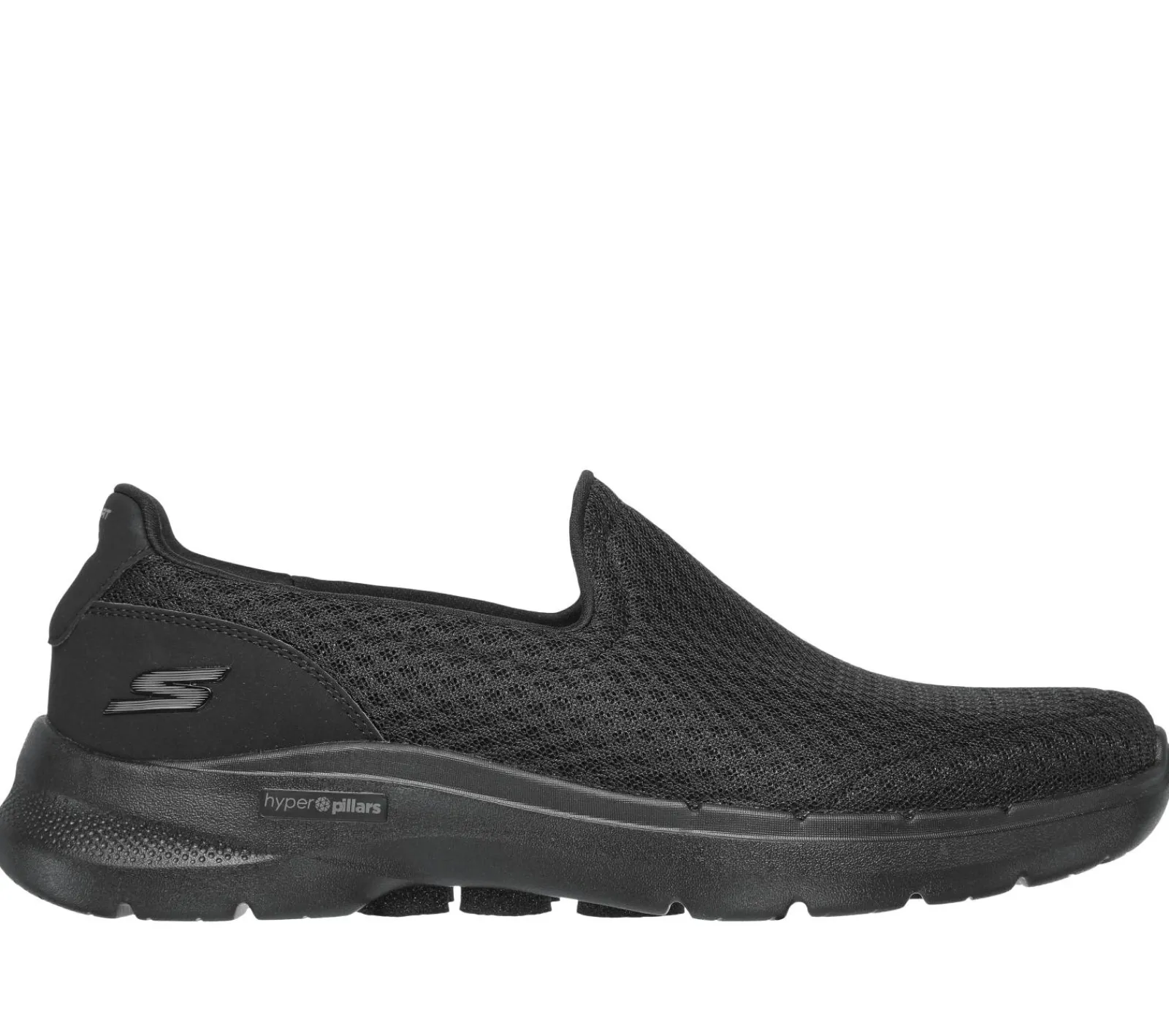 Calçado Sem Atacadores-SKECHERS GOwalk 6 - Motley PRETO