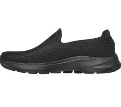 Calçado Sem Atacadores-SKECHERS GOwalk 6 - Motley PRETO