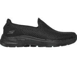 Calçado Sem Atacadores-SKECHERS GOwalk 6 - Motley PRETO