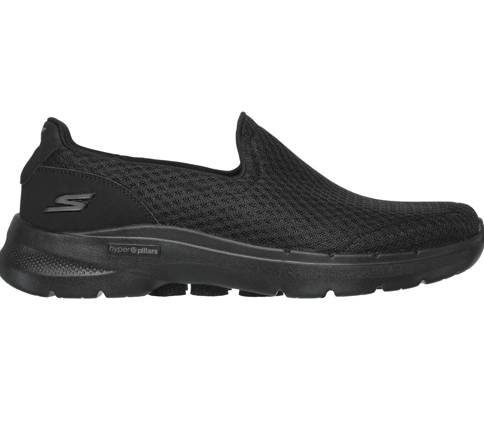 Calçado Sem Atacadores-SKECHERS GOwalk 6 - Motley PRETO