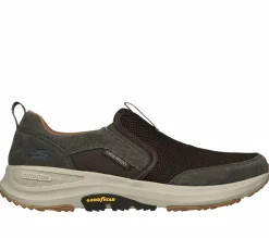 Calçado Sem Atacadores|Sapatilhas-SKECHERS GOwalk Outdoor - Andes CASTANHO