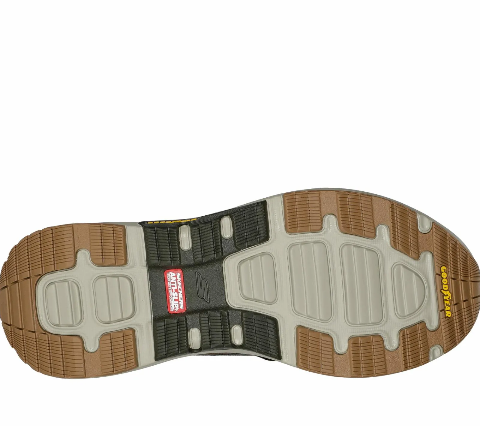 Calçado Sem Atacadores|Sapatilhas-SKECHERS GOwalk Outdoor - Andes CASTANHO