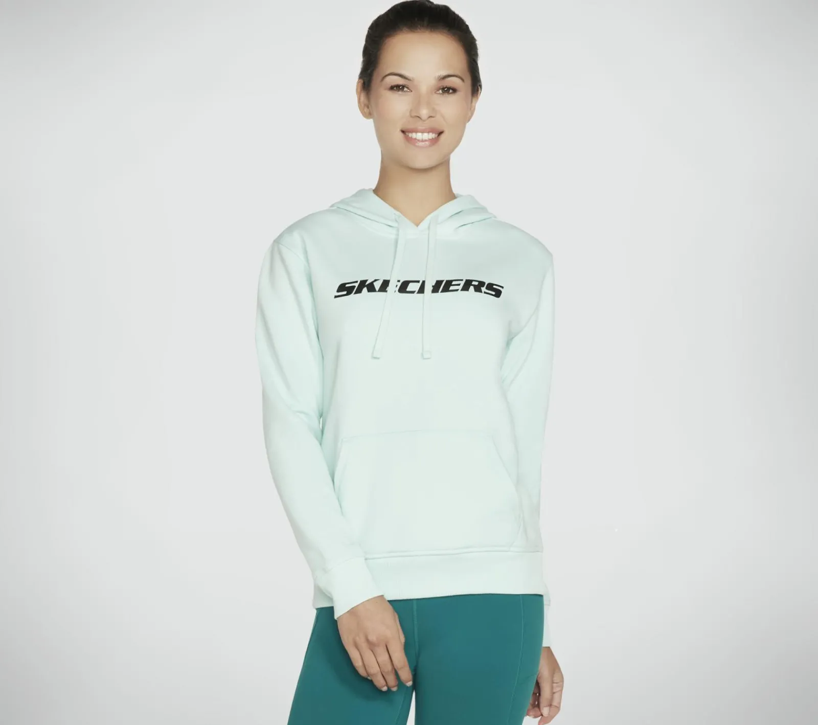 Partes De Cima|Partes De Cima-SKECHERS Heritage Pullover Hoodie AQUA
