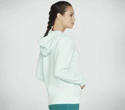 Partes De Cima|Partes De Cima-SKECHERS Heritage Pullover Hoodie AQUA