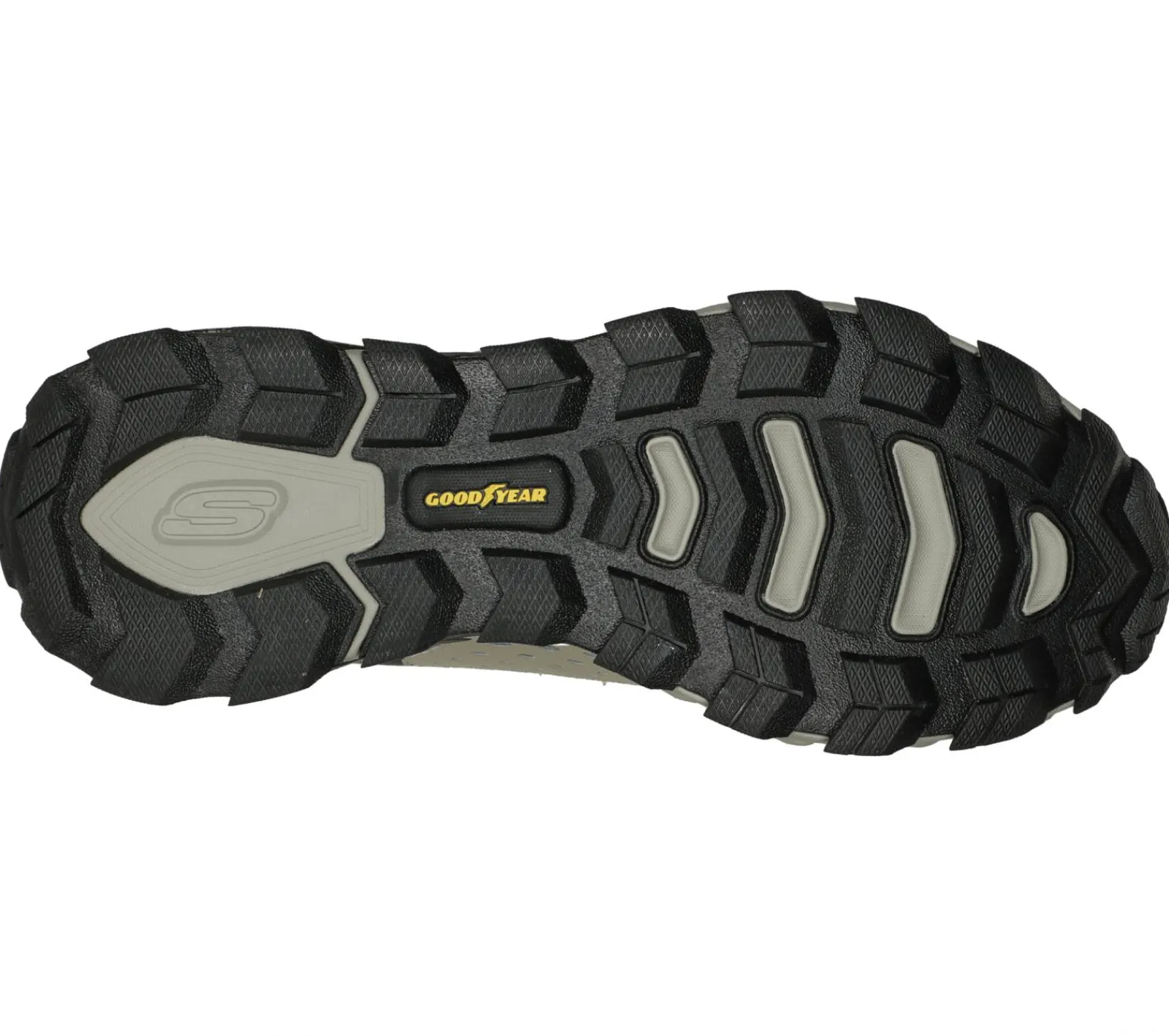 Sapatilhas-SKECHERS Max Protect CINZA ACASTANHADO / PRETO