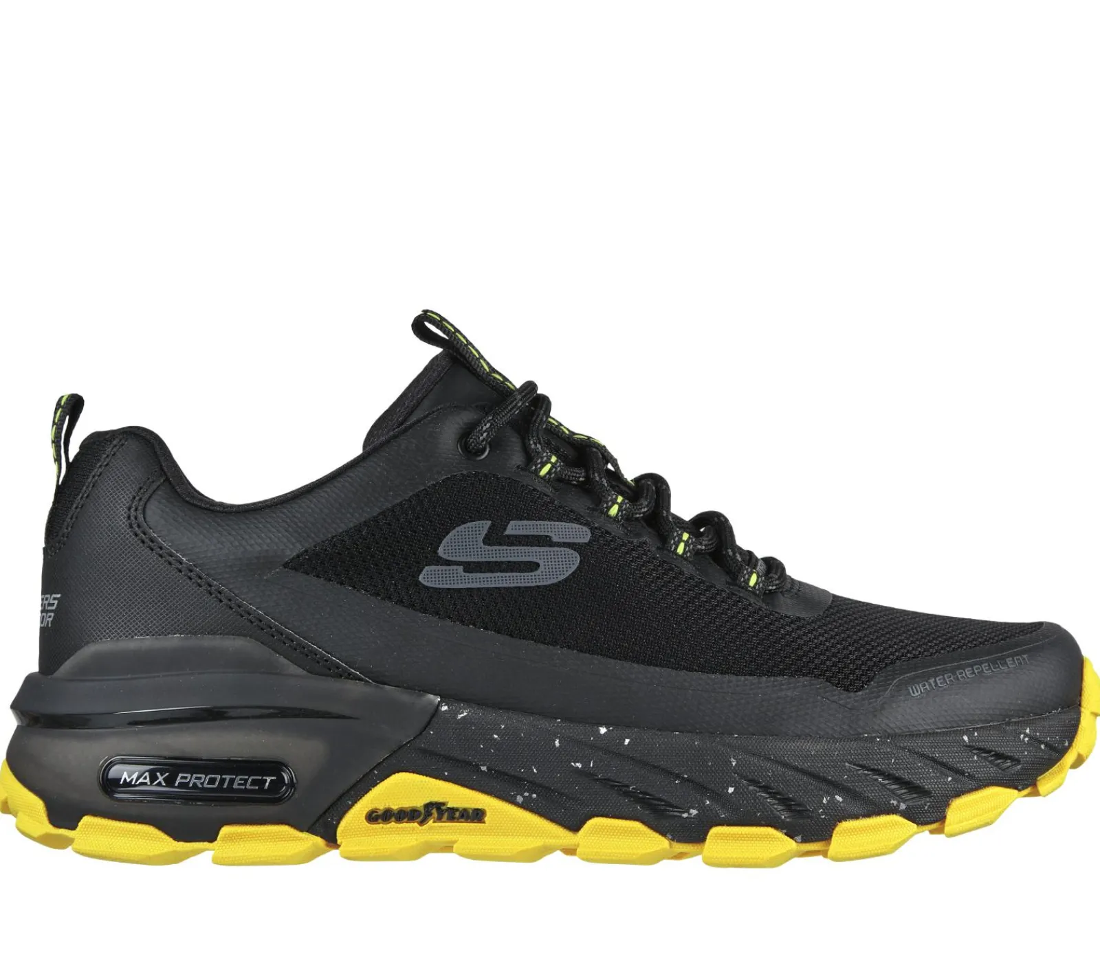 Sapatilhas-SKECHERS Max Protect - Liberated PRETO / AMARELO