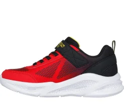 Calçado Sem Atacadores|Luzes-SKECHERS Meteor-Lights - Krendox VERMELHO / PRETO