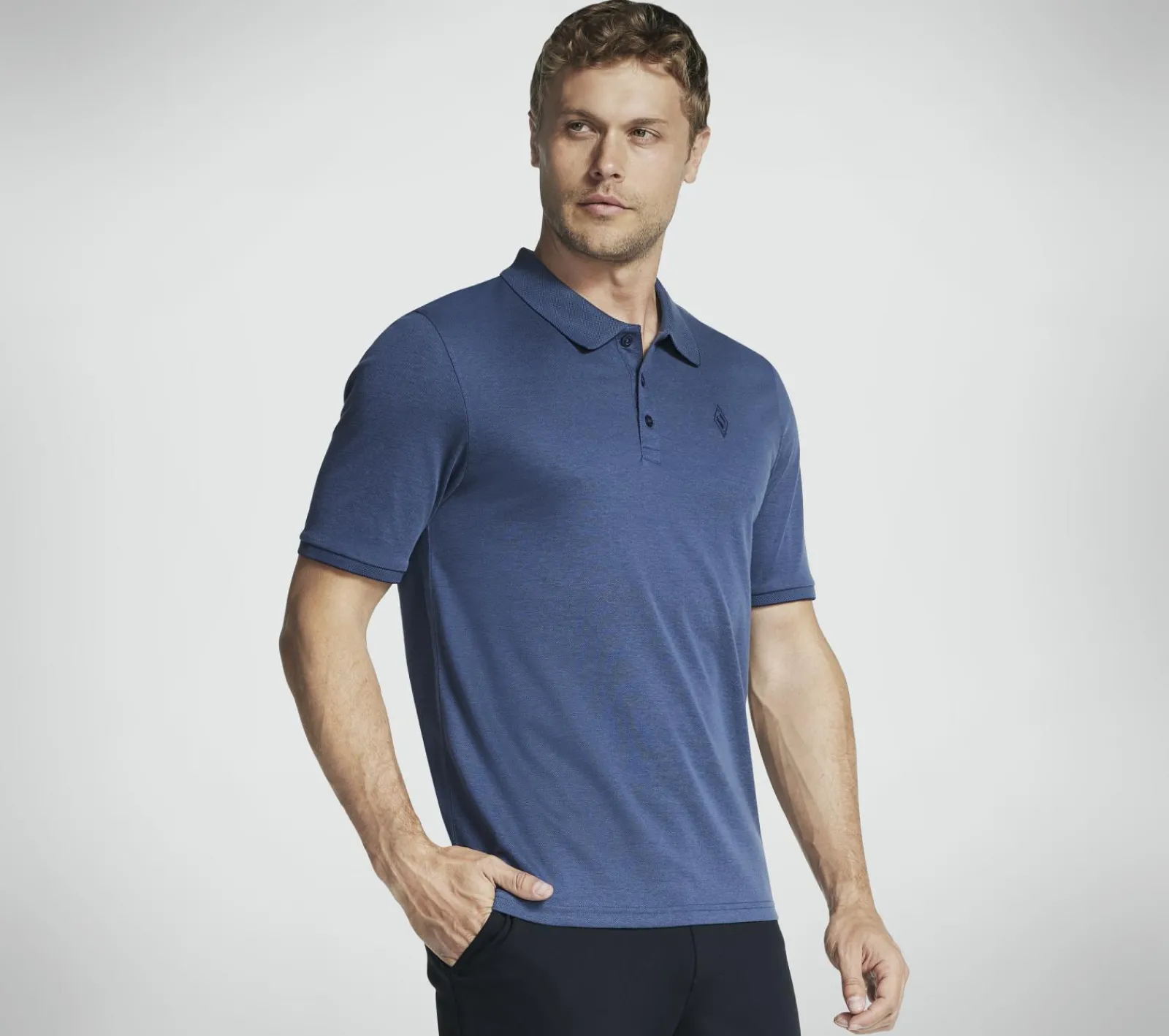 Partes De Cima|Partes De Cima-SKECHERS Off Duty Polo NAVY