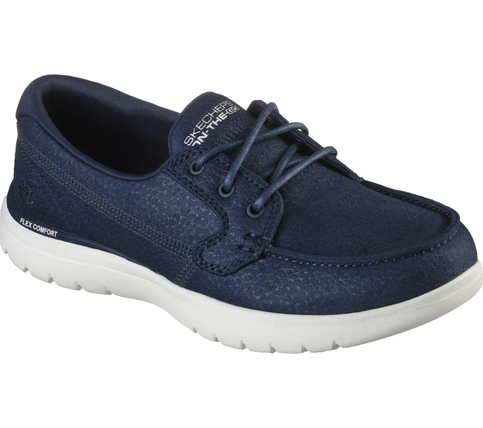 Sapato De Vela|Com Atacadores-SKECHERS On The GO Flex - Un Mar NAVY