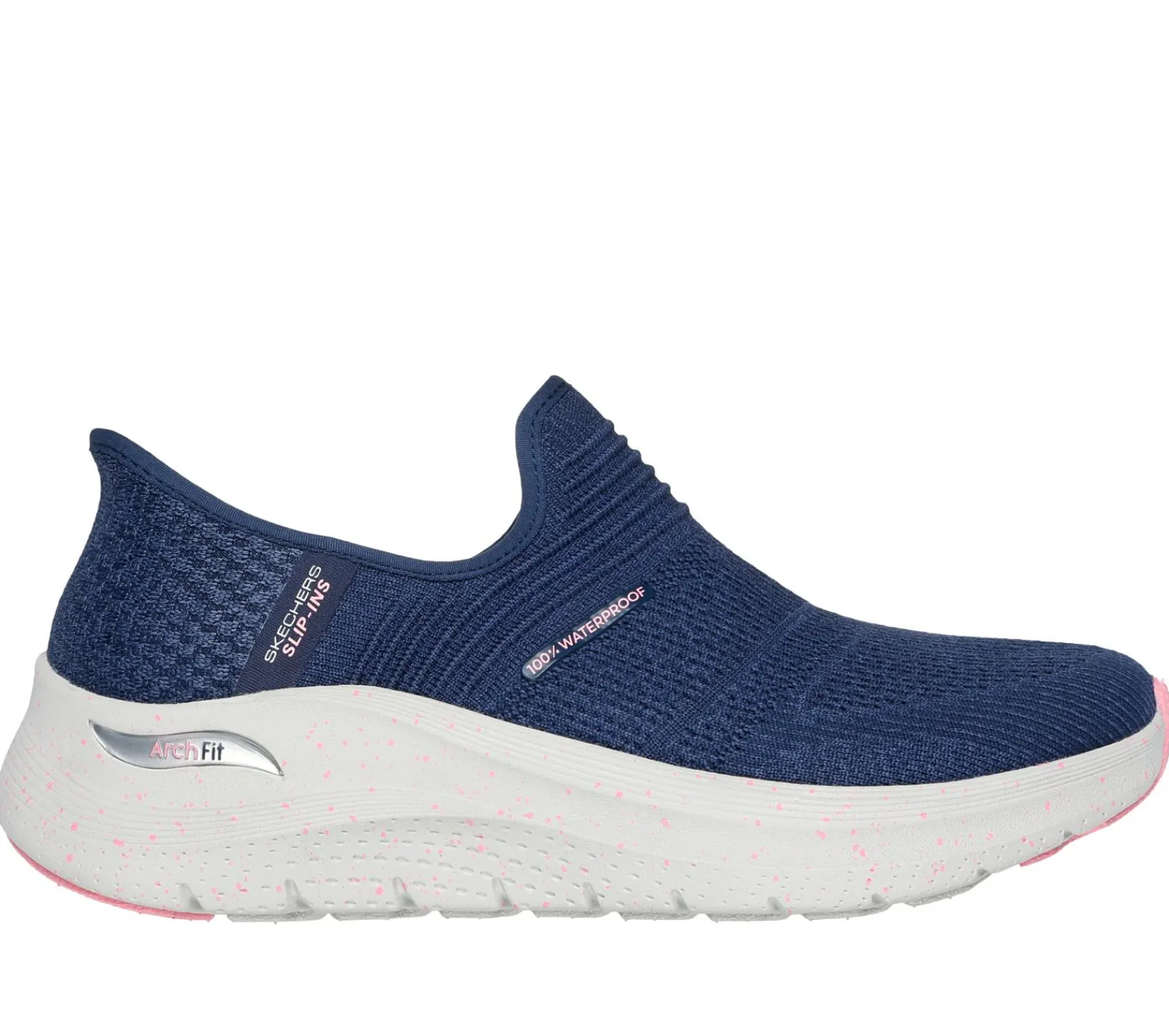 Calçado Sem Atacadores|Hands Free Slip-Ins-SKECHERS Slip-ins: Arch Fit 2.0 - Right As Rain NAVY / ROSA
