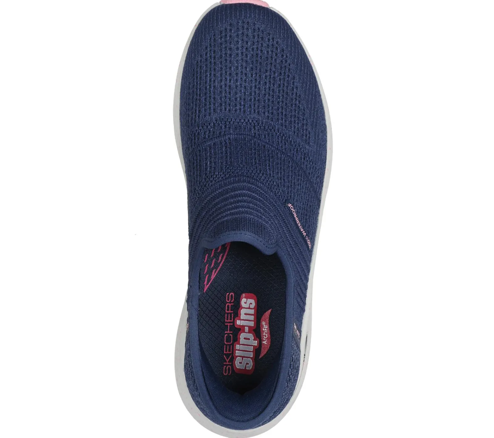 Calçado Sem Atacadores|Hands Free Slip-Ins-SKECHERS Slip-ins: Arch Fit 2.0 - Right As Rain NAVY / ROSA