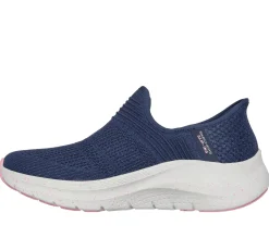 Calçado Sem Atacadores|Hands Free Slip-Ins-SKECHERS Slip-ins: Arch Fit 2.0 - Right As Rain NAVY / ROSA