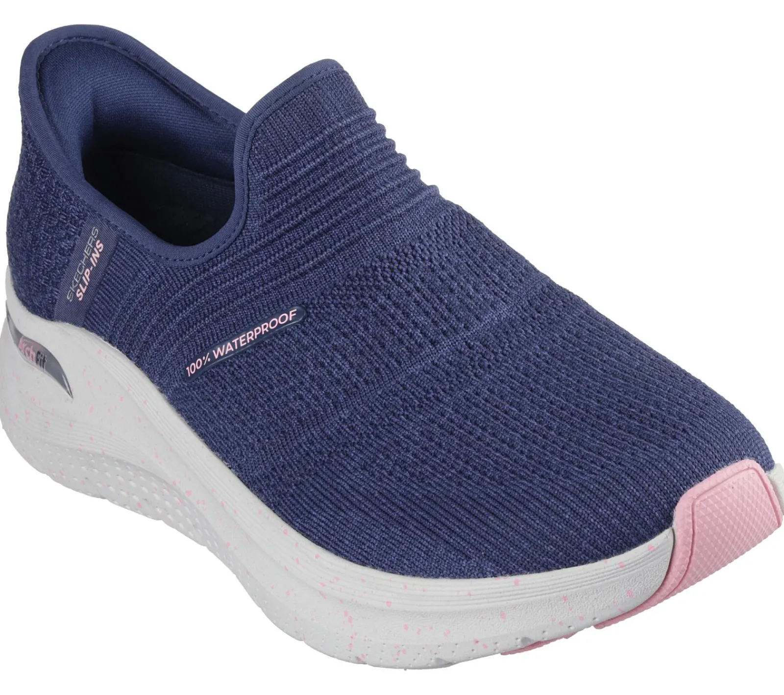 Calçado Sem Atacadores|Hands Free Slip-Ins-SKECHERS Slip-ins: Arch Fit 2.0 - Right As Rain NAVY / ROSA
