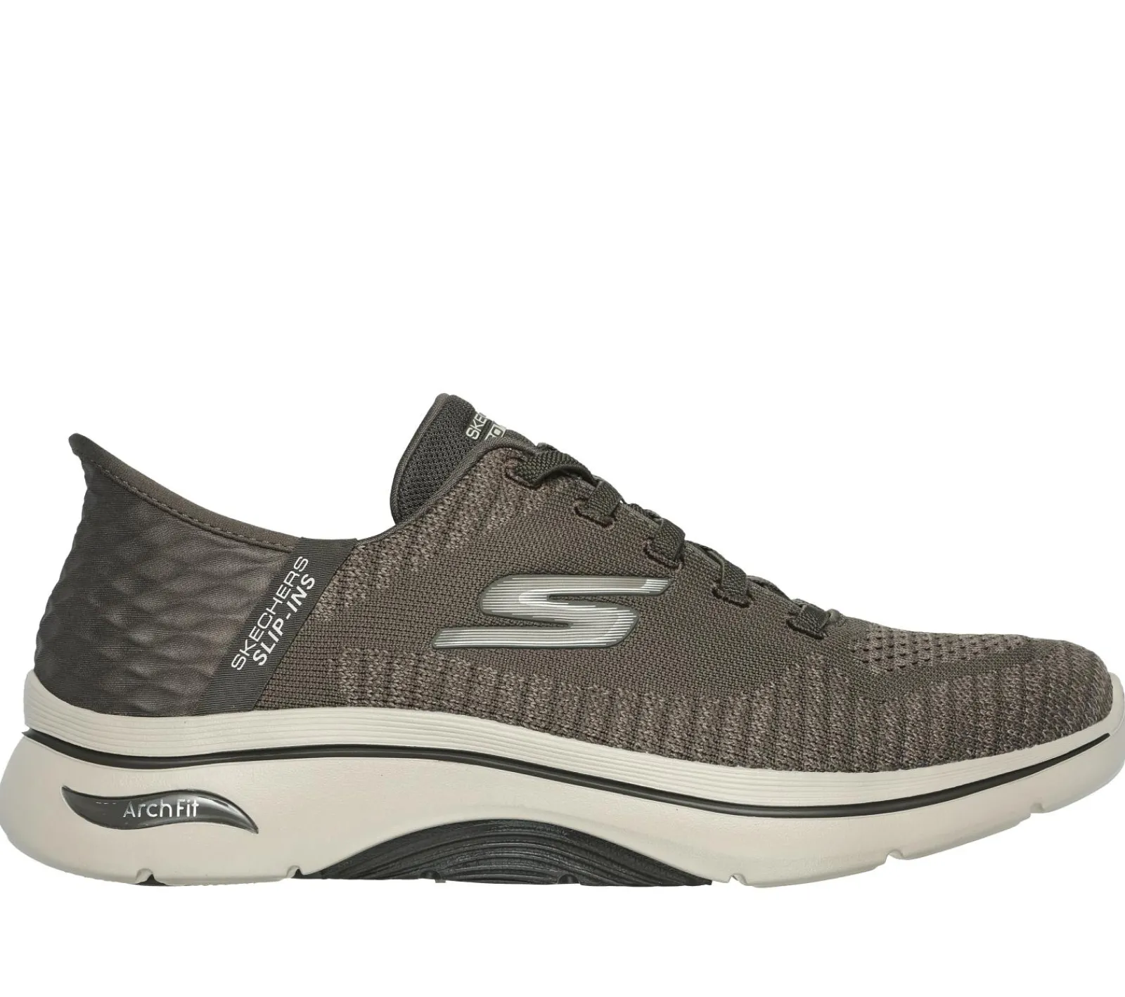 Hands Free Slip-Ins|Sapatilhas Casuais-SKECHERS Slip-ins: Arch Fit 2.0 - Grand Select 2 TAUPE