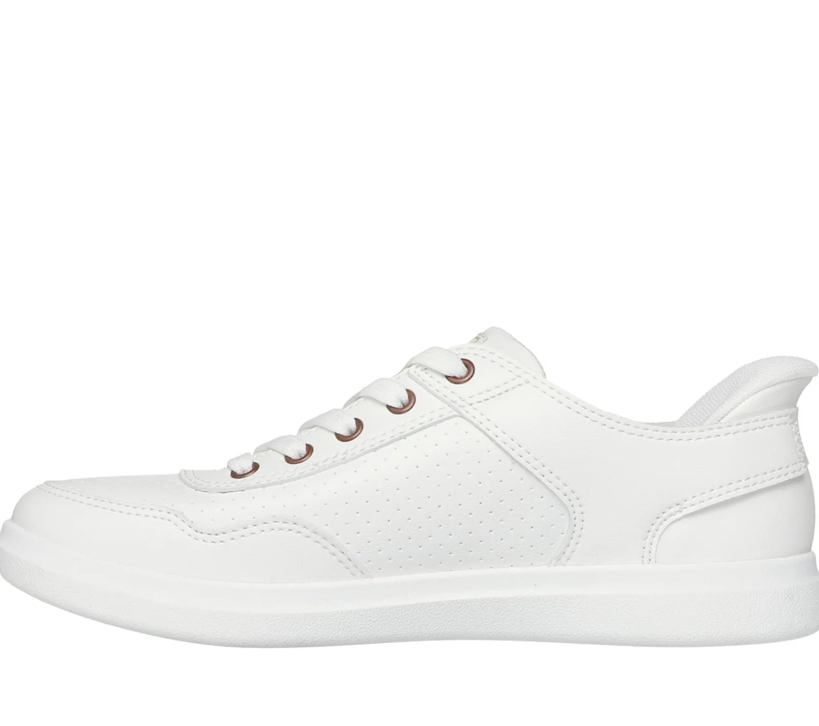 Hands Free Slip-Ins|Sapatilhas Casuais-SKECHERS Slip-ins: BOBS D'Vine - So Flattered BRANCO