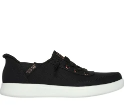 Sapatos Rasos|Calçado Sem Atacadores-SKECHERS Slip-ins: BOBS Skip Cute - B Cute Sweet PRETO