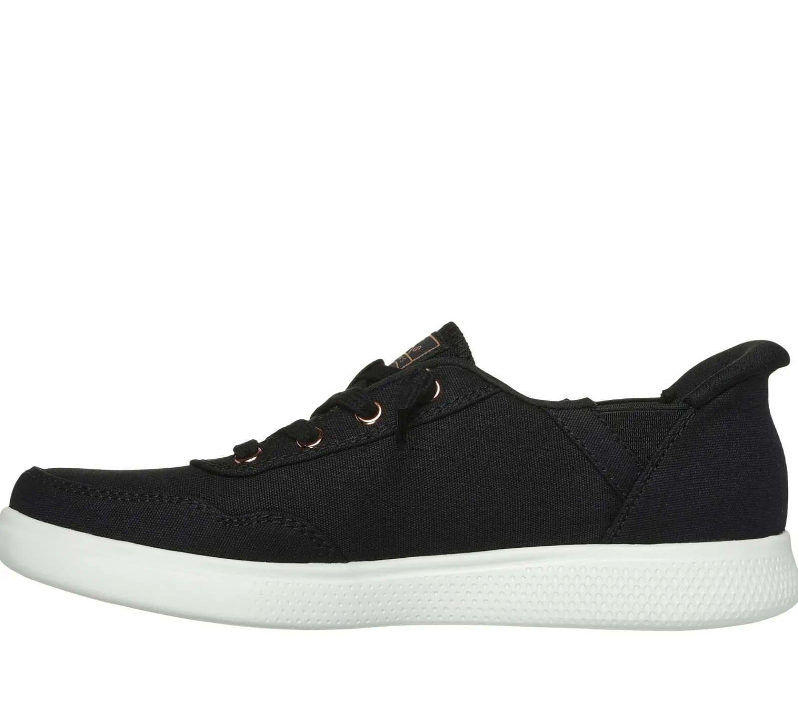 Sapatos Rasos|Calçado Sem Atacadores-SKECHERS Slip-ins: BOBS Skip Cute - B Cute Sweet PRETO