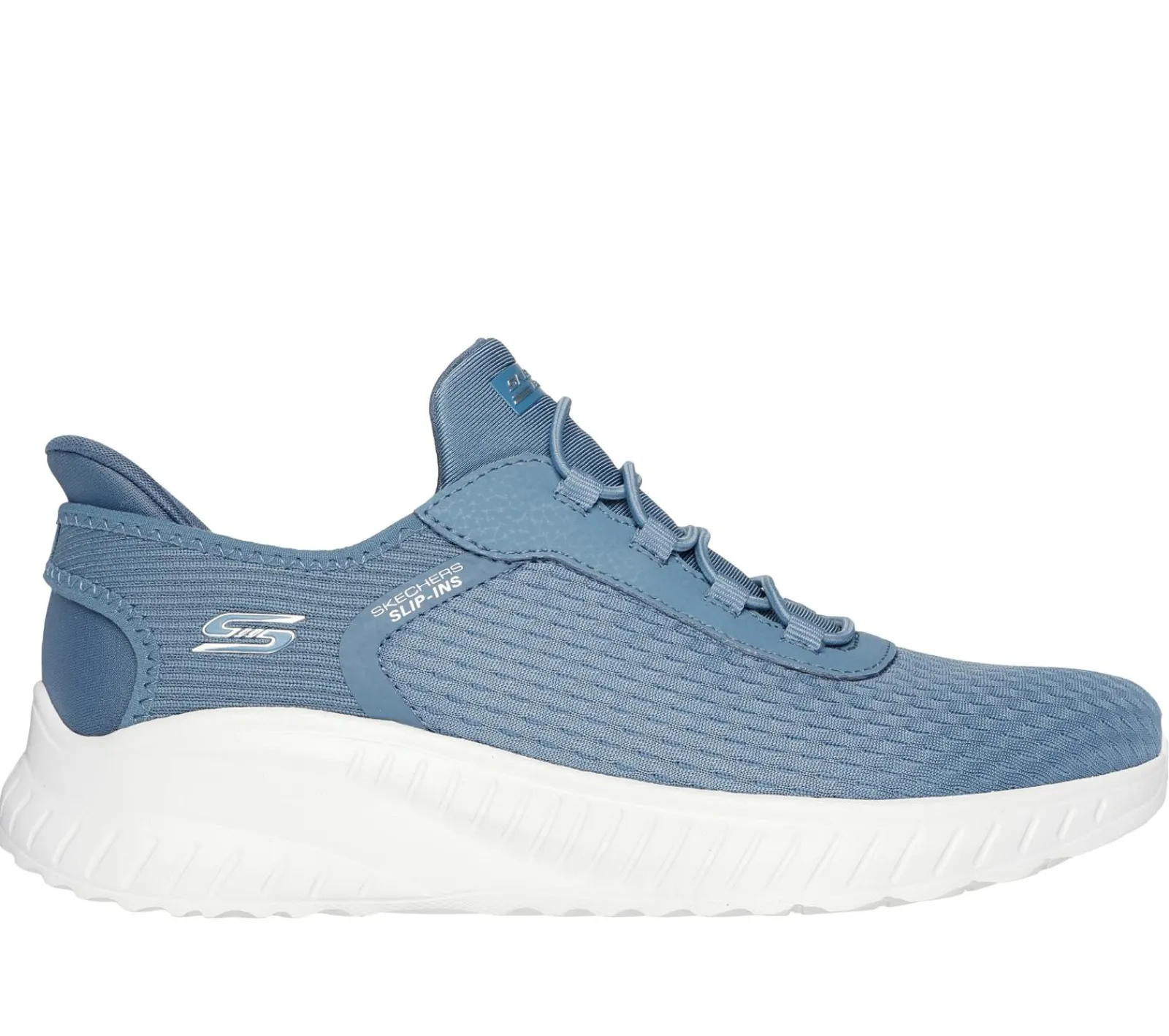 Calçado Sem Atacadores|Hands Free Slip-Ins-SKECHERS Slip-ins: BOBS Sport Squad Chaos CINZENTO