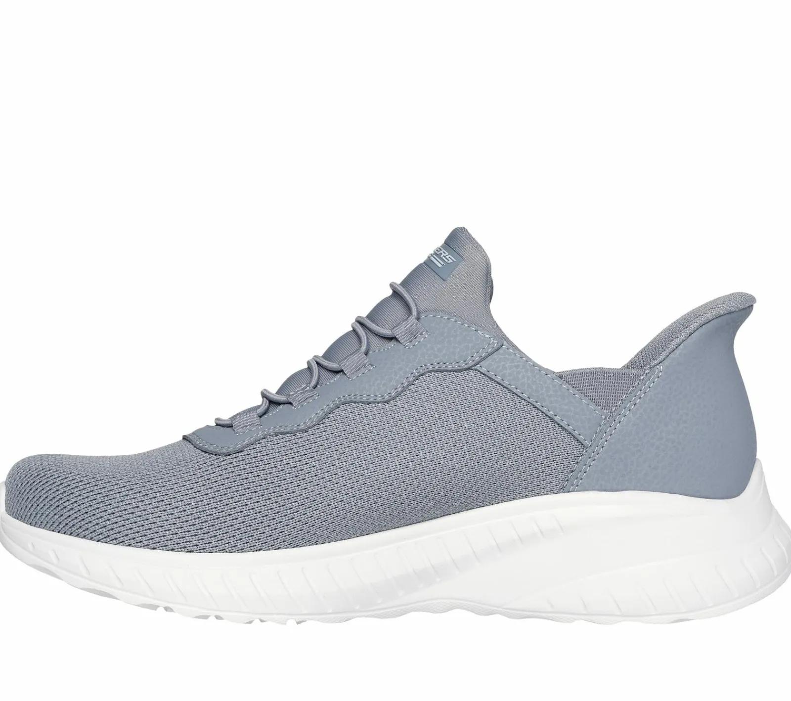 Hands Free Slip-Ins-SKECHERS Slip-ins: BOBS Sport Squad Chaos CINZENTO