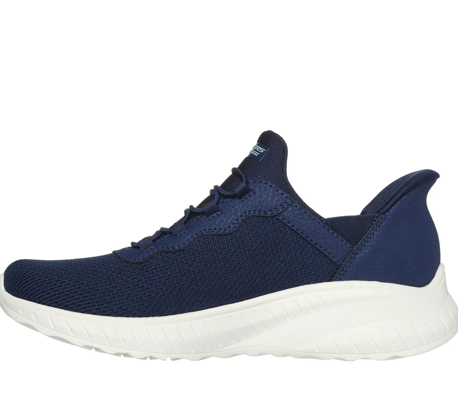 Calçado Sem Atacadores|Hands Free Slip-Ins-SKECHERS Slip-ins: BOBS Sport Squad Chaos NAVY