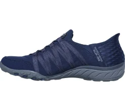 Calçado Sem Atacadores|Hands Free Slip-Ins-SKECHERS Slip-ins: Breathe-Easy - Roll-With-Me NAVY
