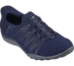 Calçado Sem Atacadores|Hands Free Slip-Ins-SKECHERS Slip-ins: Breathe-Easy - Roll-With-Me NAVY