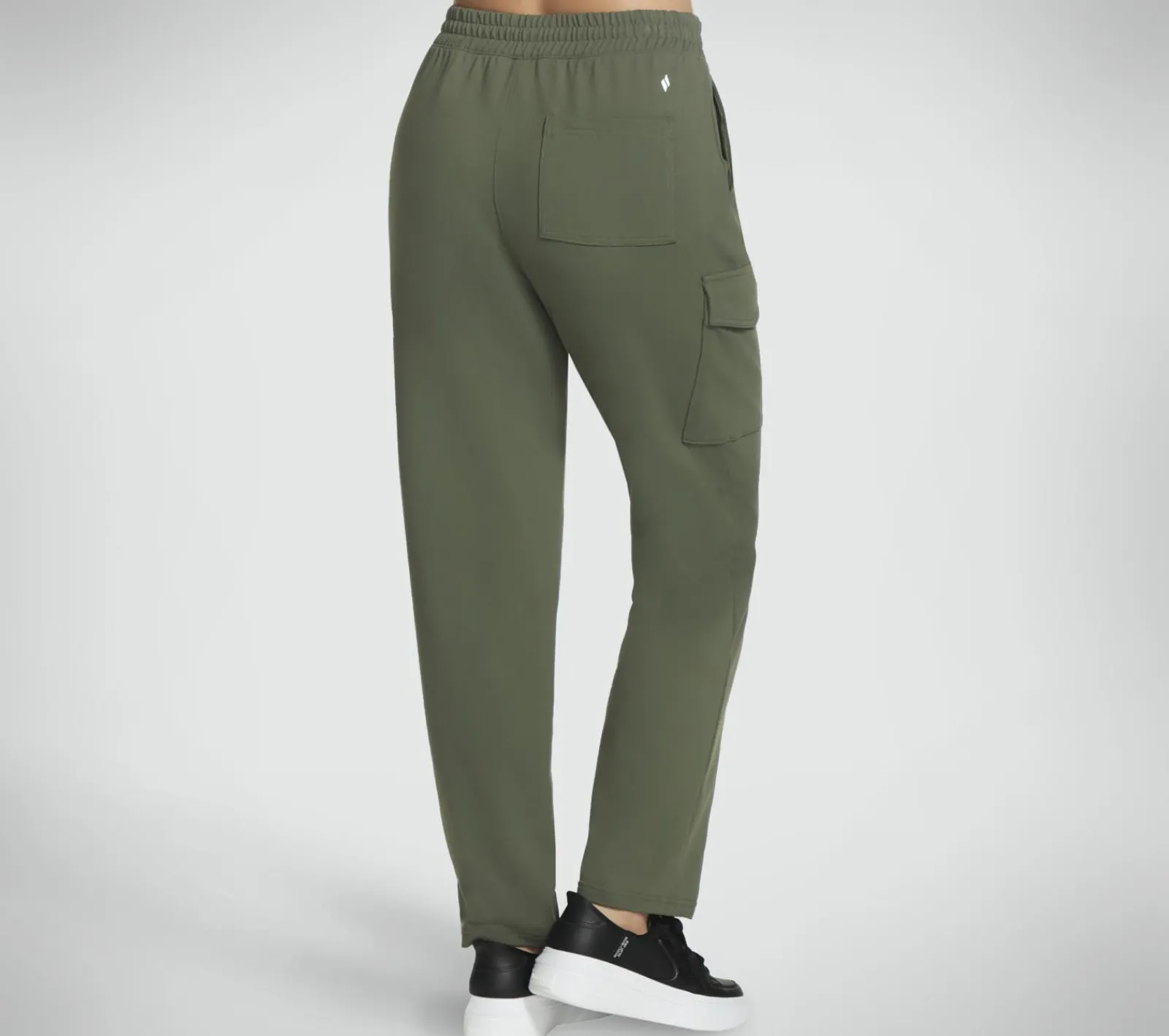Calças|Partes De Baixo-SKECHERS Slip-ins Cargo Pant AZEITONA / PRETO