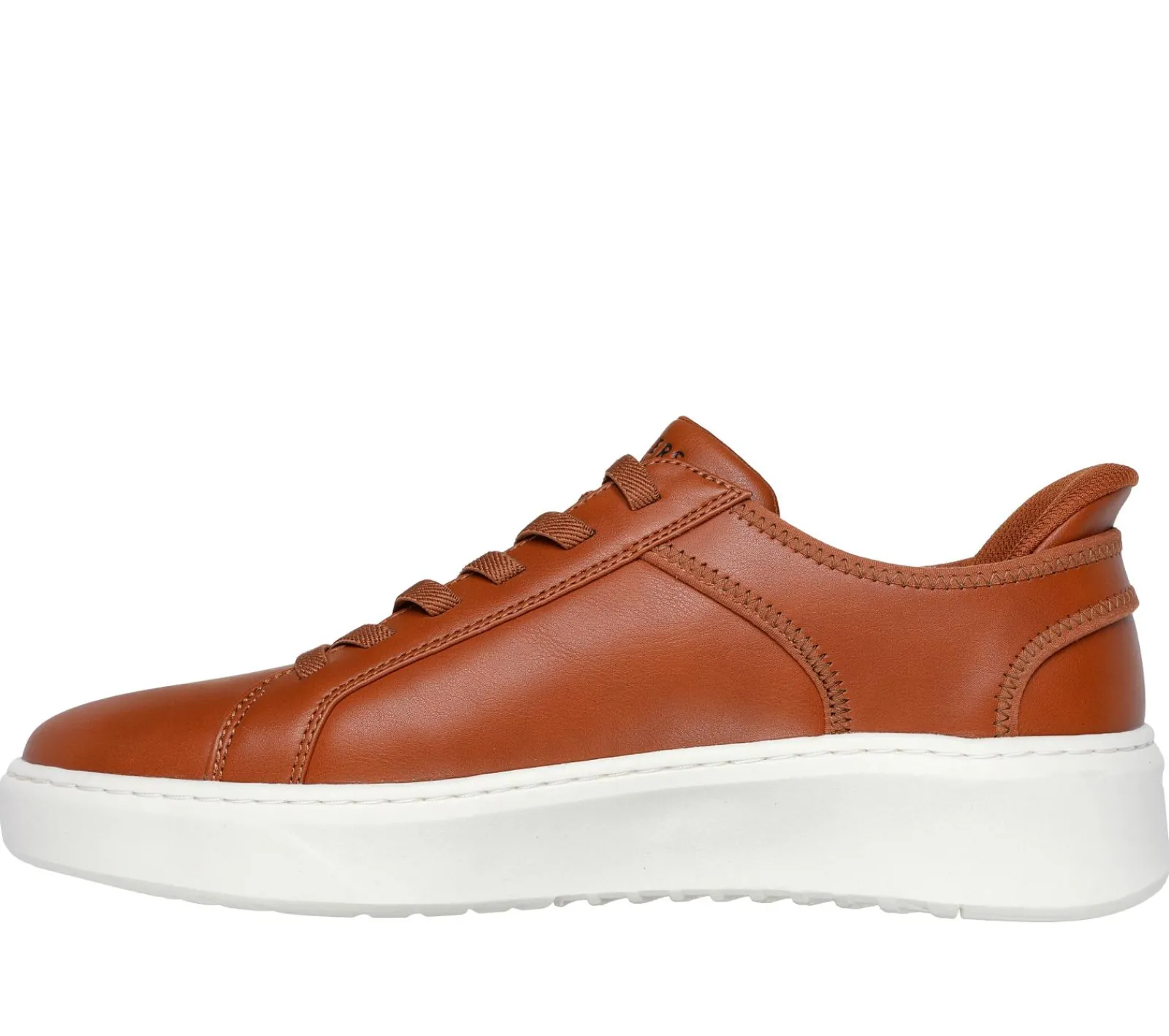 Sapatos Casual|Calçado Sem Atacadores-SKECHERS Slip-ins: Court Break - Double Vented COGNAC