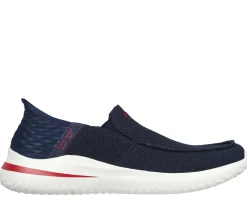 Sapato De Vela|Calçado Sem Atacadores-SKECHERS Slip-ins: Delson 3.0 - Cabrino NAVY
