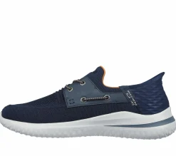 Hands Free Slip-Ins-SKECHERS Slip-ins: Delson 3.0 - Roth NAVY