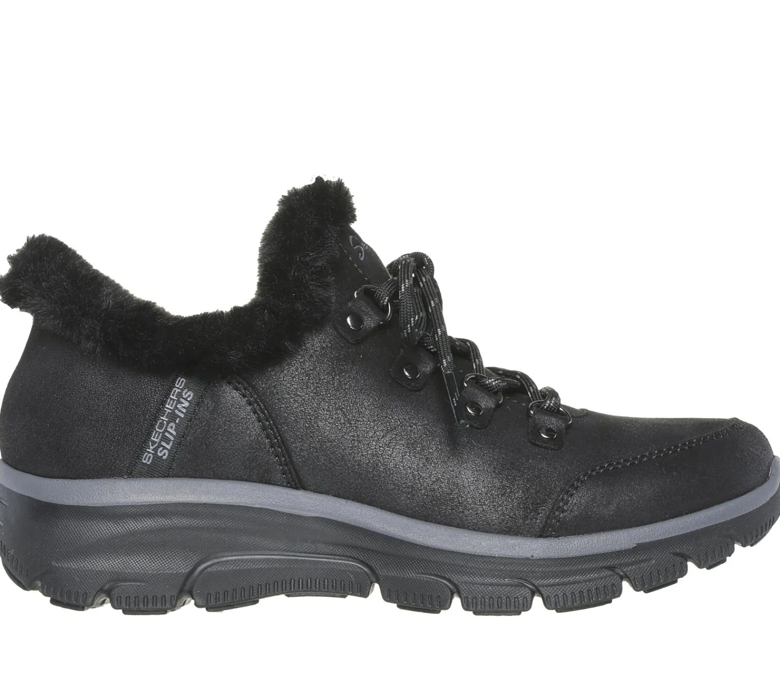 Calçado Sem Atacadores|Botas-SKECHERS Slip-ins: Easy Going - Fall Adventures PRETO