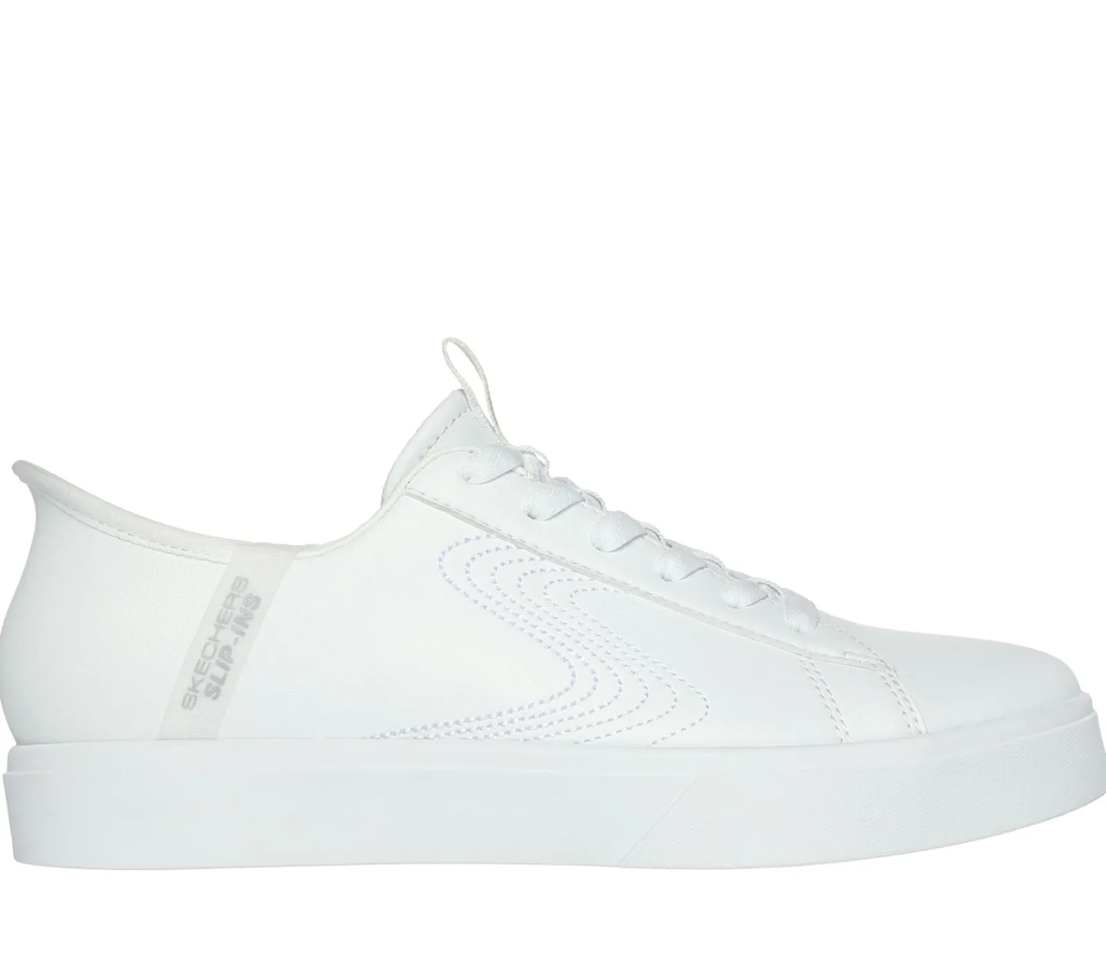 Sapatos Rasos|Calçado Sem Atacadores-SKECHERS Slip-ins: Eden LX - Royal Stride BRANCO