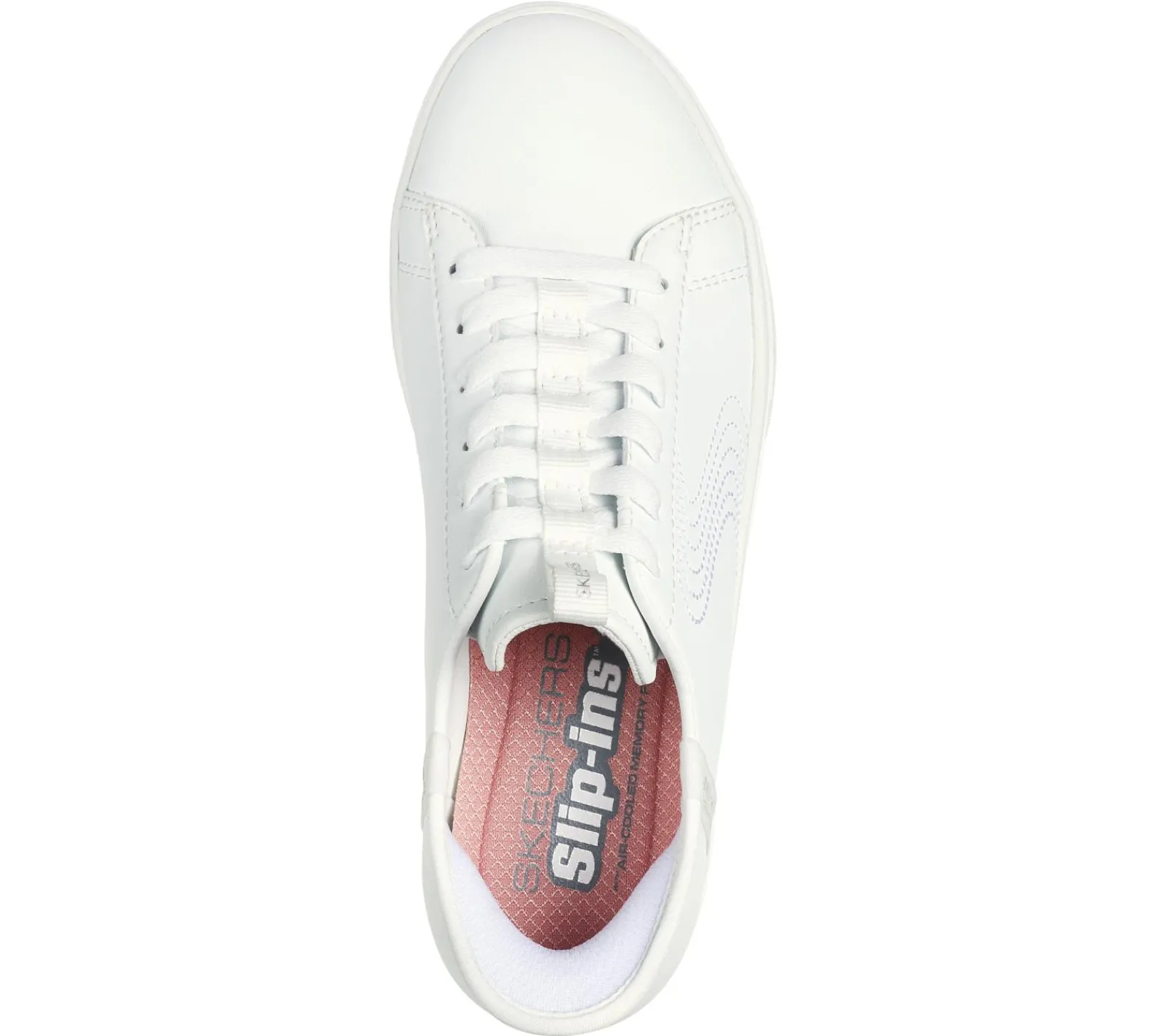 Sapatos Rasos|Calçado Sem Atacadores-SKECHERS Slip-ins: Eden LX - Royal Stride BRANCO