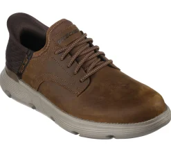 Hands Free Slip-Ins|Sapatilhas Casuais-SKECHERS Slip-ins: Garza - Gervin CASTANHO