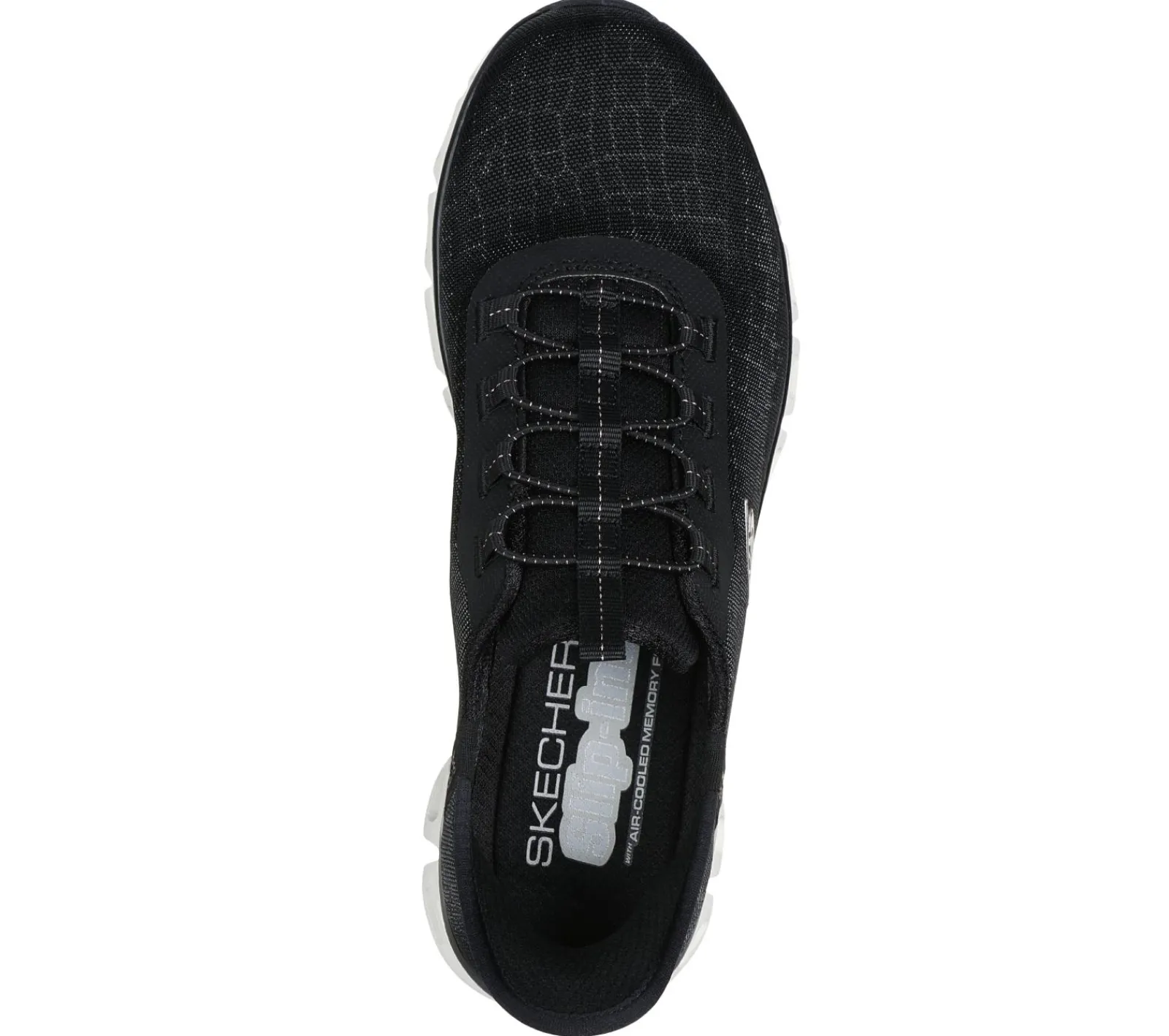 Calçado Sem Atacadores|Hands Free Slip-Ins-SKECHERS Slip-ins: Glide-Step - Prism PRETO / DOURADO ROSA