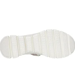 Calçado Sem Atacadores|Hands Free Slip-Ins-SKECHERS Slip-ins: Glide-Step - High Shine NATURAL / DOURADO