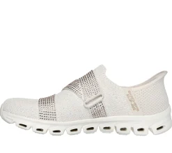 Calçado Sem Atacadores|Hands Free Slip-Ins-SKECHERS Slip-ins: Glide-Step - High Shine NATURAL / DOURADO